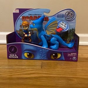 Rescue Riders dragon. Dak & Winger